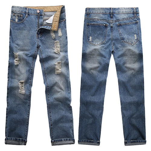 Chirse Clothing Company Men's Denim Washed Jeans - Chirse Clothing Company 