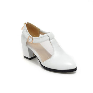 High Square Heel Women Shoes - Chirse Clothing Company 