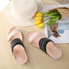 Women Bohemia Slippers Flip Flops Flat Sandals Toe Beach Gladiator Ankle Shoes - Chirse Clothing Company 