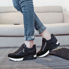 Women Fashion Sneakers Sports Running Hiking Thick Bottom Platform Shoes - Chirse Clothing Company 