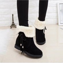 Snow Boots Winter Ankle Boots Women Shoes Heels Winter Boots Fashion Shoes - Chirse Clothing Company 