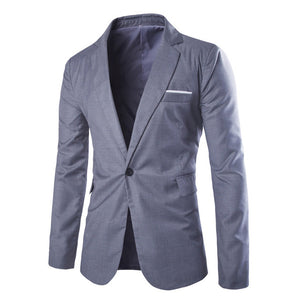 Simple Design Men's Blazer - Chirse Clothing Company 