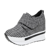 BONJOMARISA new arrivals big size 35-40 Fashion height increasing  Women Shoes Woman hook&loop Lattices spring Lady footwear - Chirse Clothing Company 