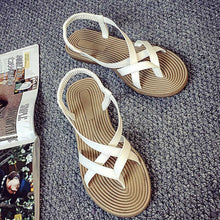 Flat Leisure Lady Sandals Peep-Toe Outdoor Shoes - Chirse Clothing Company 