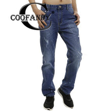 Chirse Clothing Company Casual Men Zipper Pocket Blue Jeans - Chirse Clothing Company 